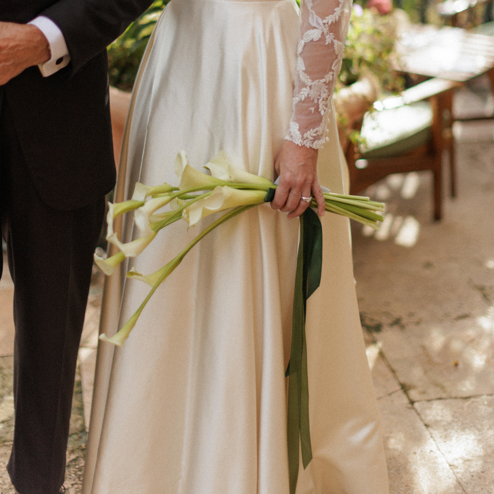 calla lilies bridal bouquet genova
