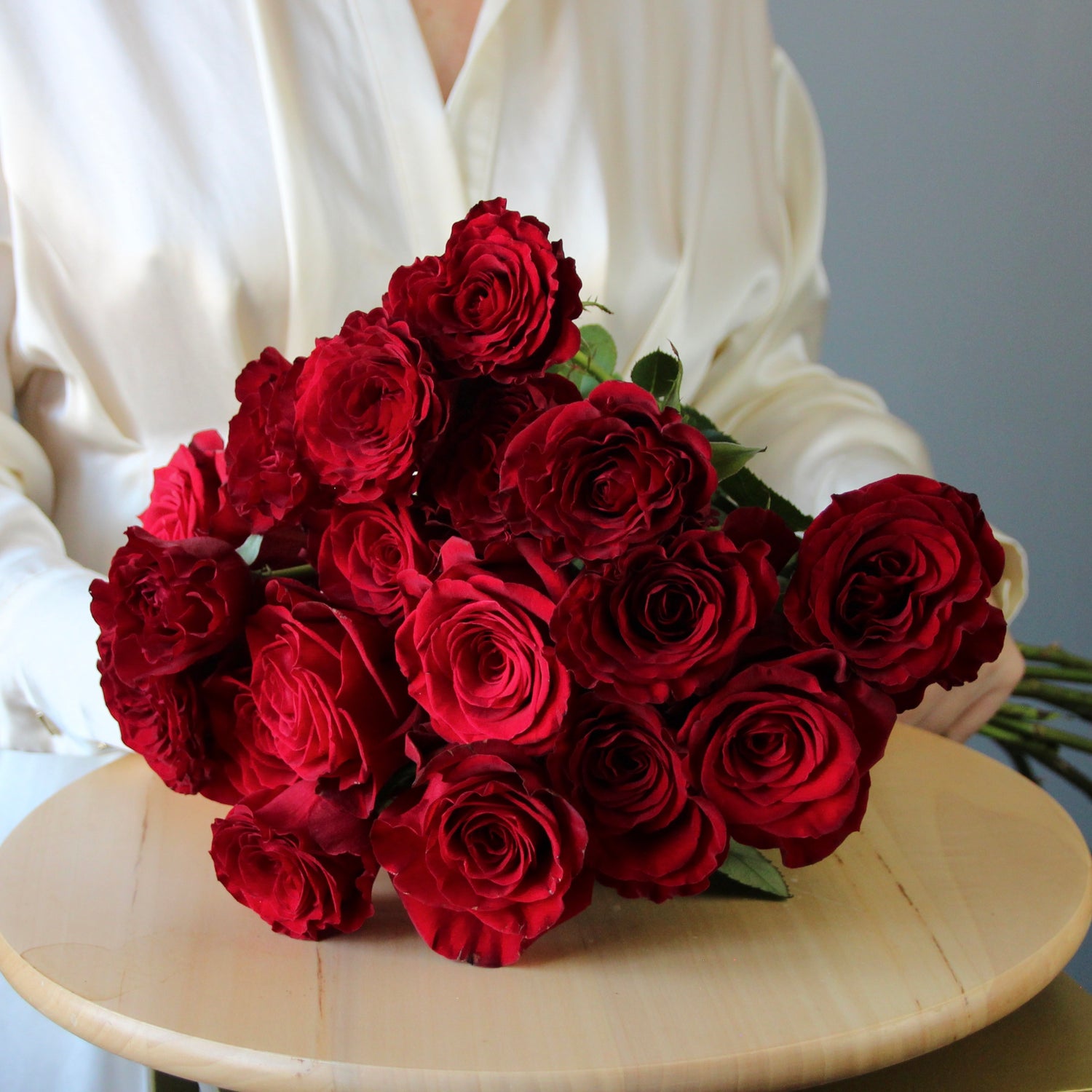 rose rosse a Genova