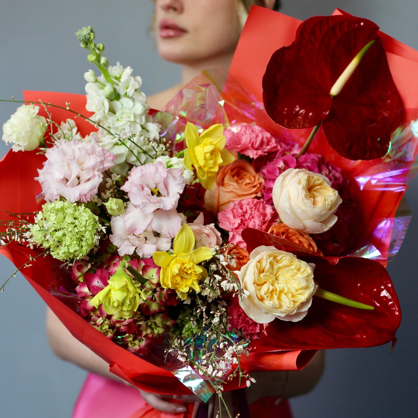 big bouquet delivery in genova
