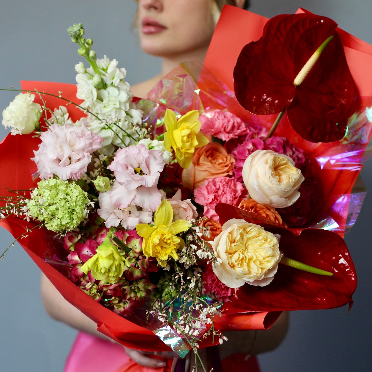 big bouquet delivery in genova