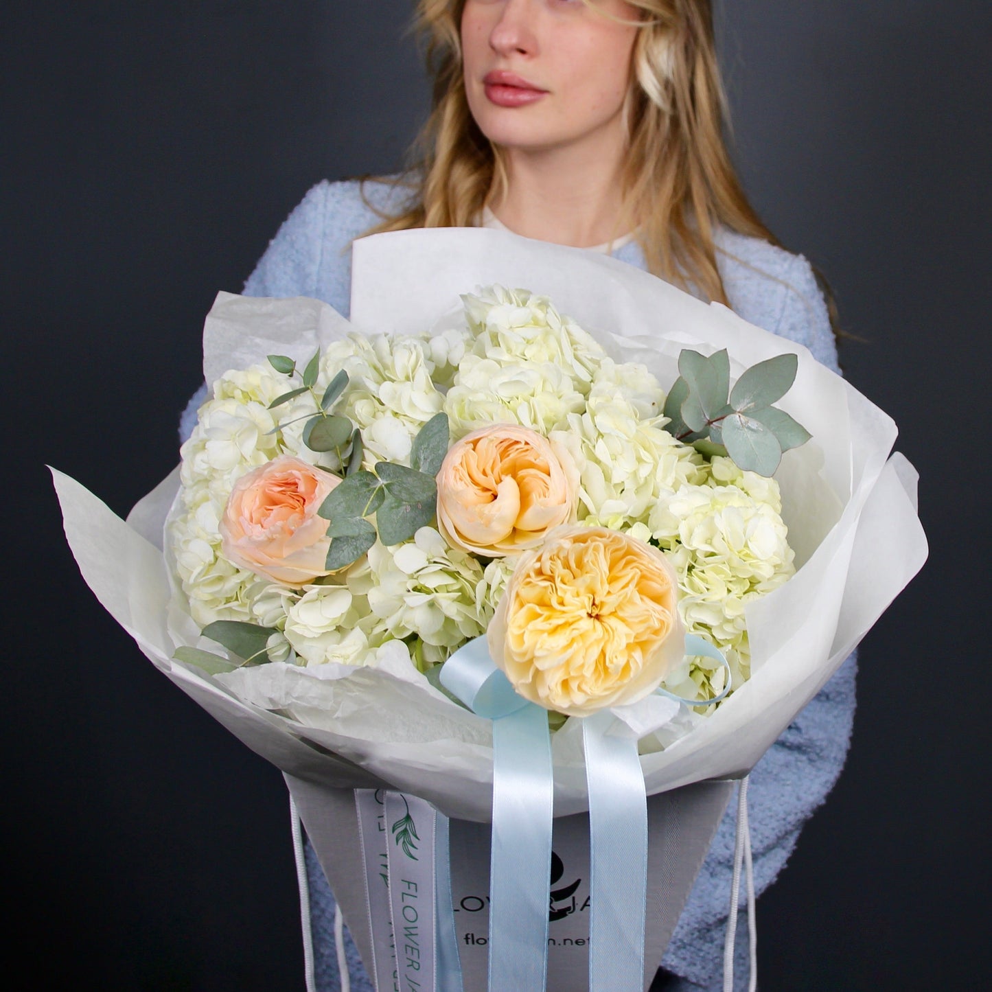 hydrangea delivery in genova