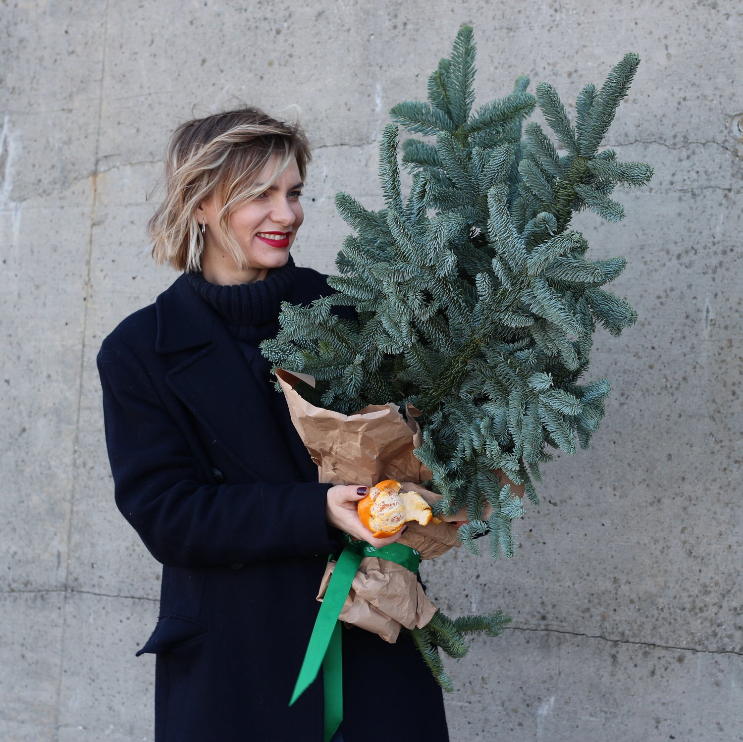albero di natale consegna a genova