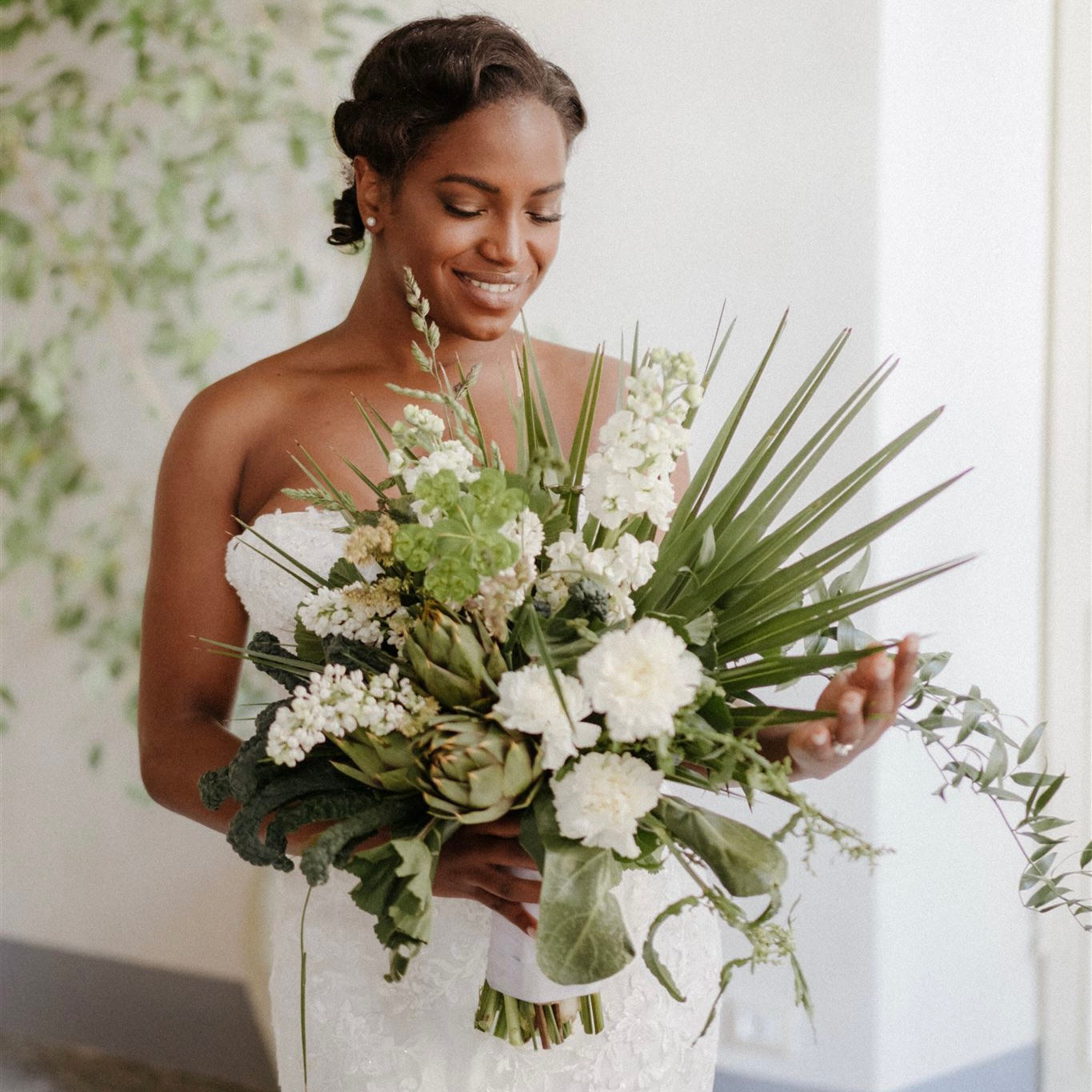 Bridal bouquet in Genoa