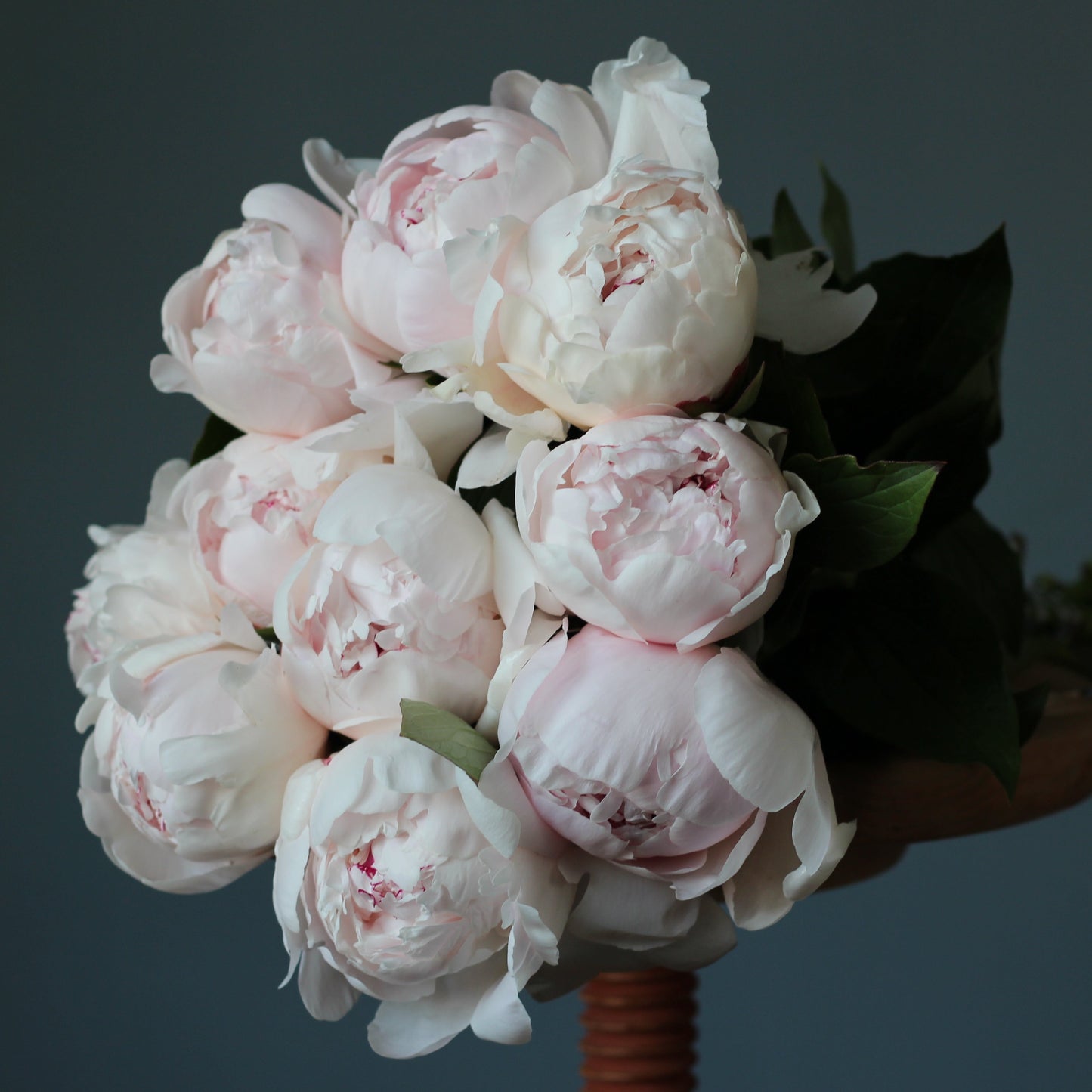 interior flower arrangement Genoa portofino bouquet of Peonies