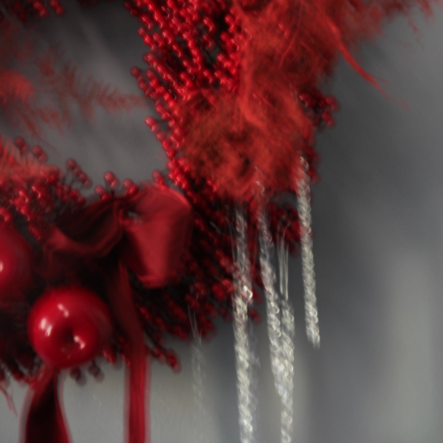 Red Christmas wreath Christmas Wreath