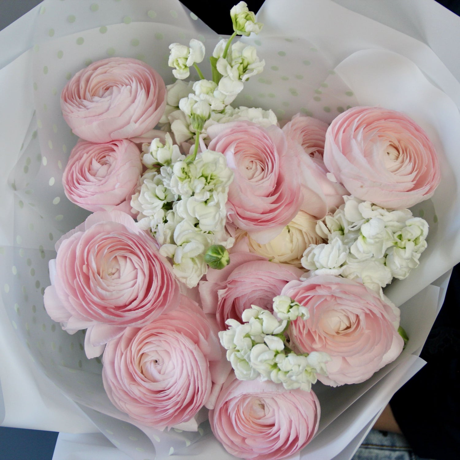 Ranunculus pink boquet Flowers