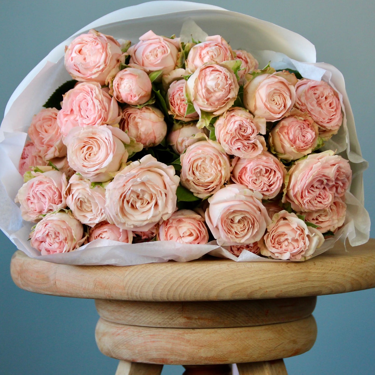 bouquet of pink roses