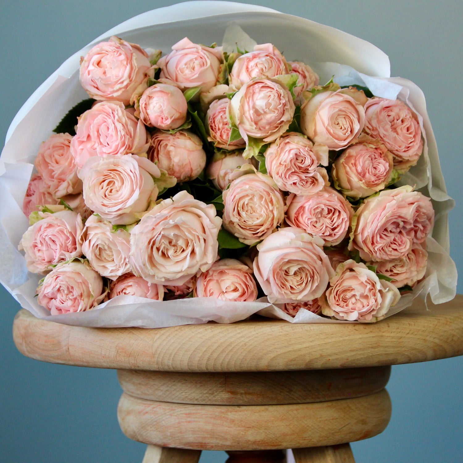 bouquet of pink roses