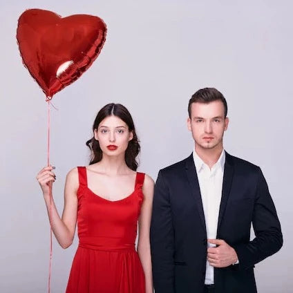 red heart balloons genova