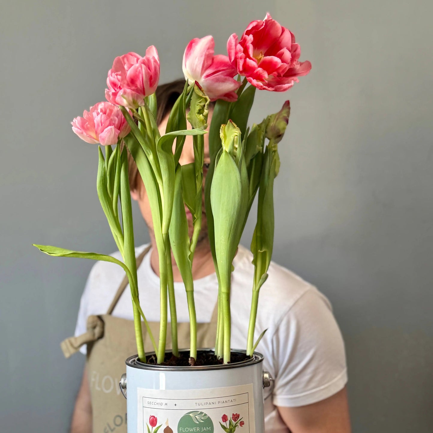 Flowers in a basket