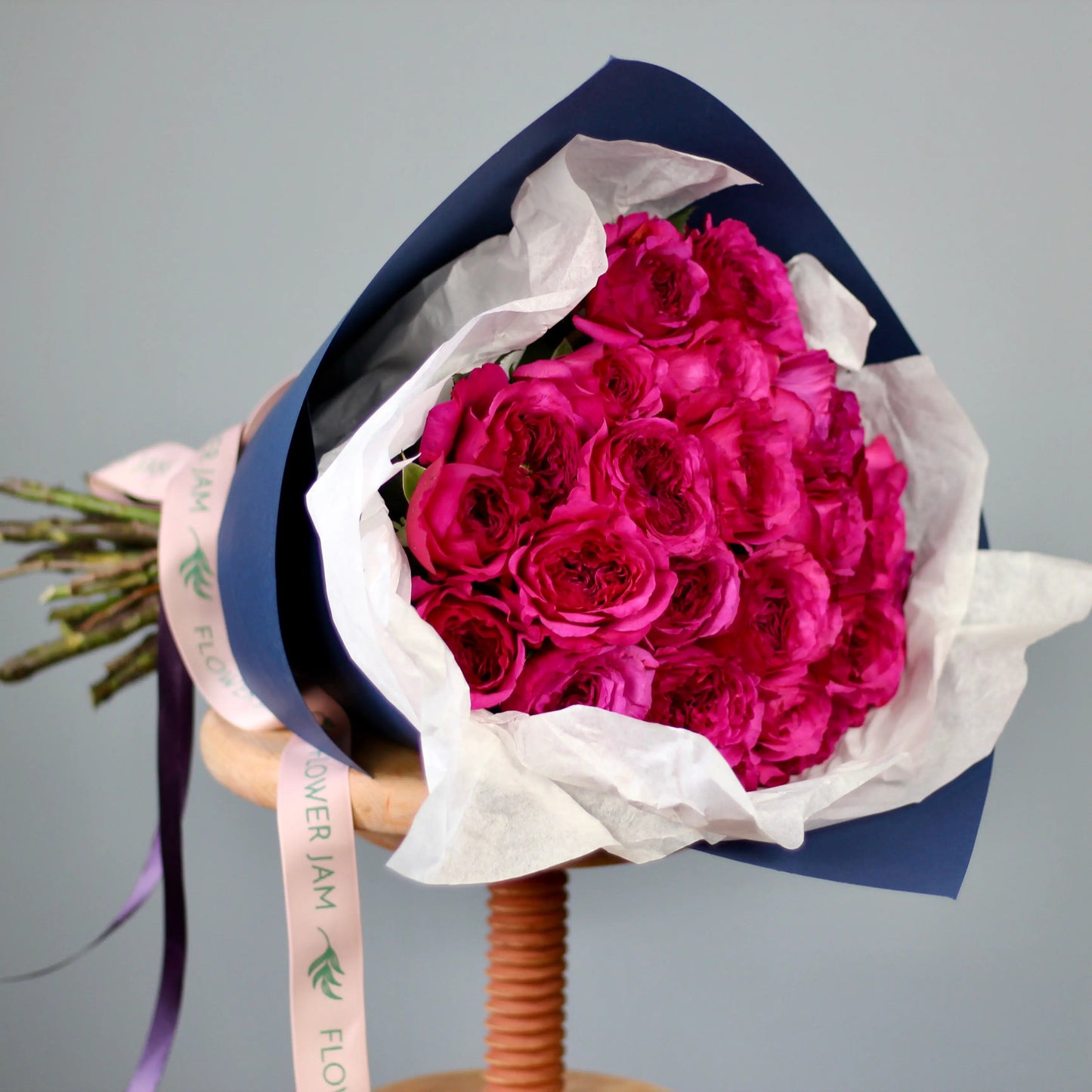 pink garden roses