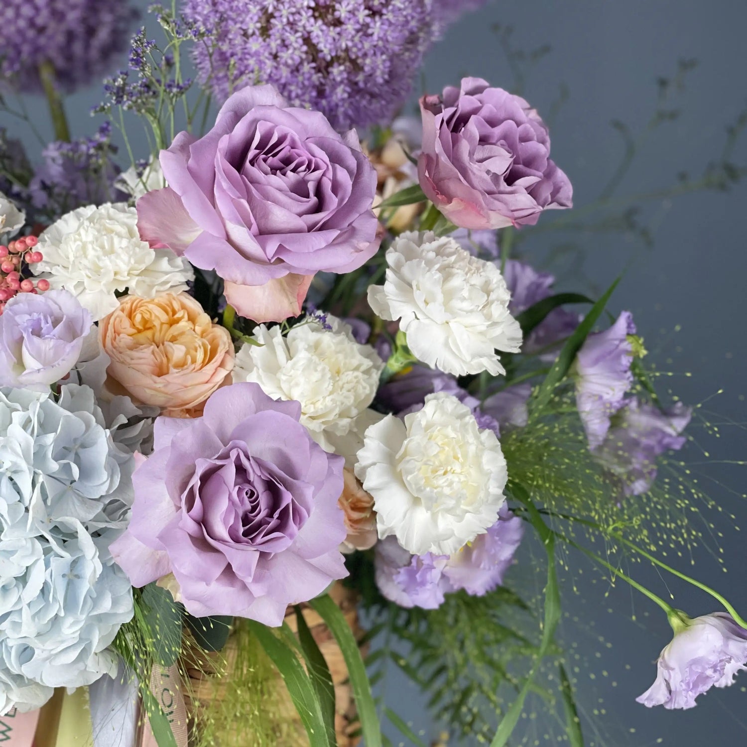 pink roses bouquet