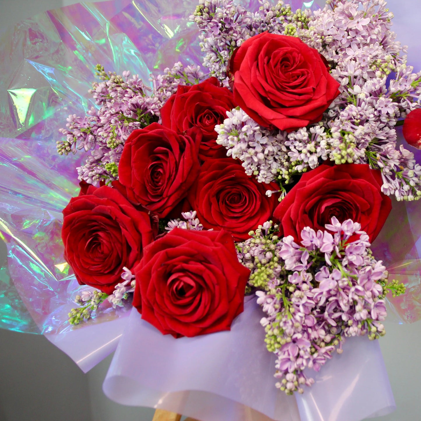 red roses bouquet in Genoa delivery  Bouquet of Flowers