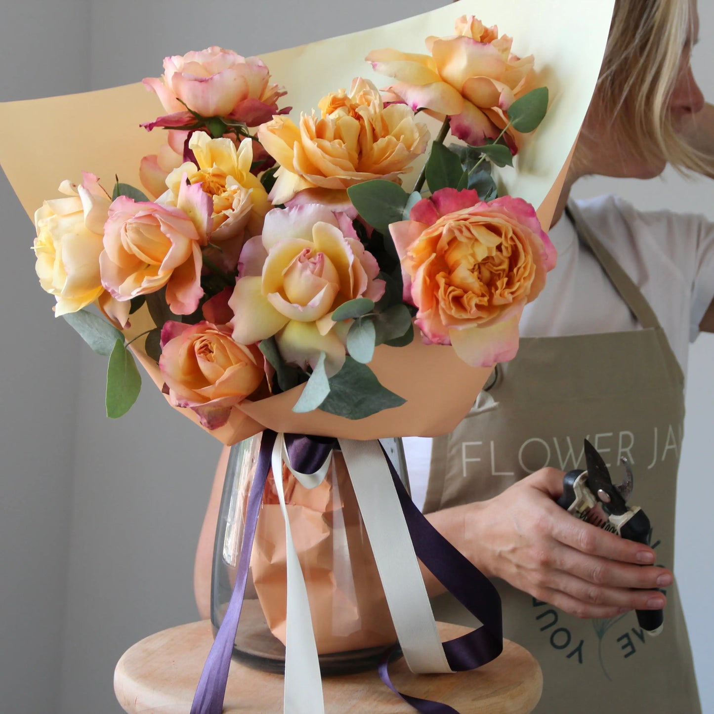orange roses