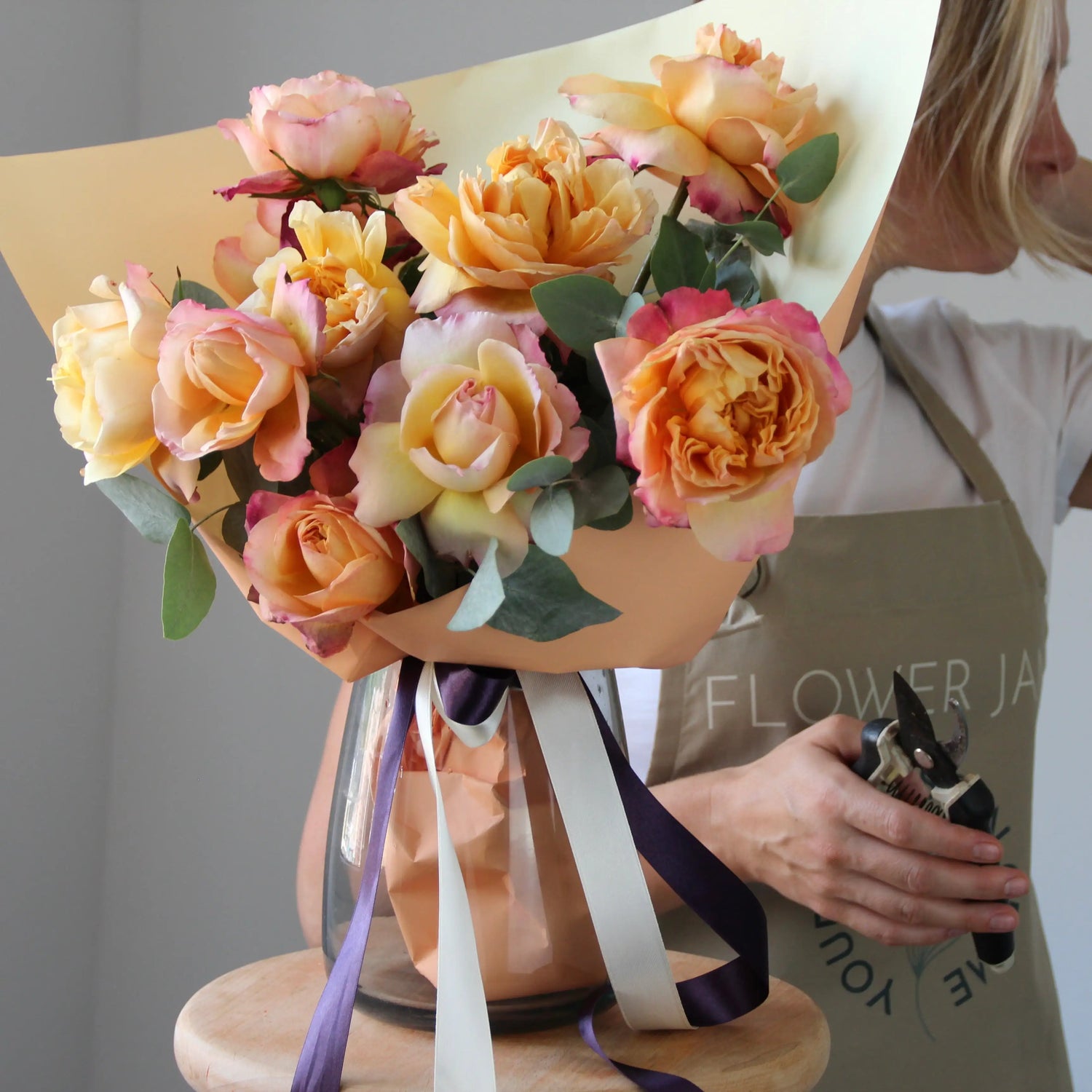 orange roses