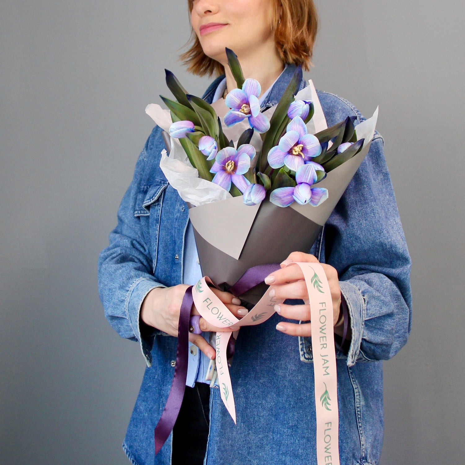 flowers delivery in Genoa French Riviera Liguria Tulips