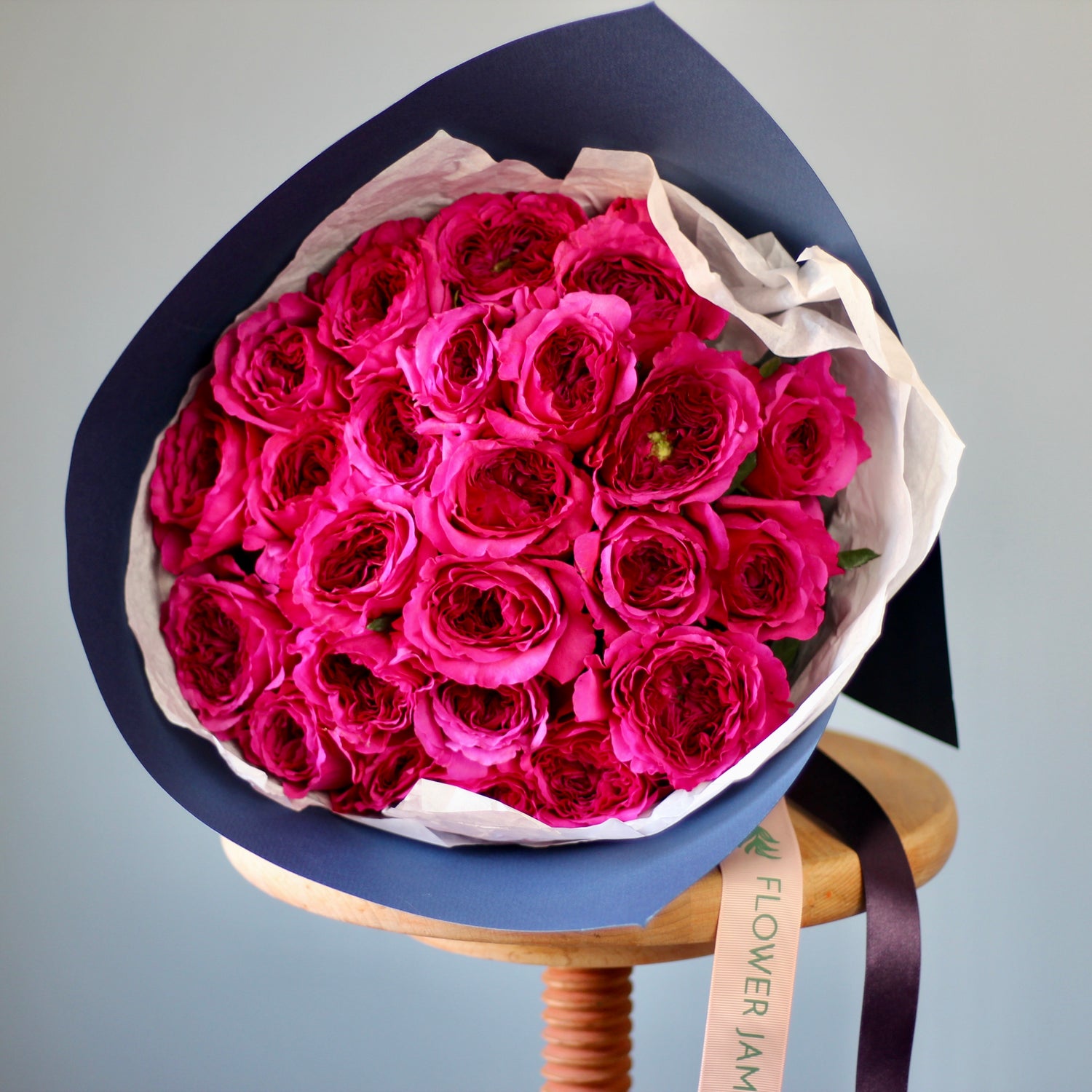 garden roses princess Kishi delivery Genoa liguria Garden Roses Bouquet