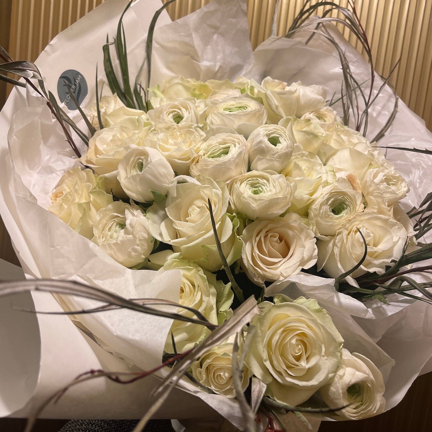 rose bianchi mazzo Bouquet of Flowers