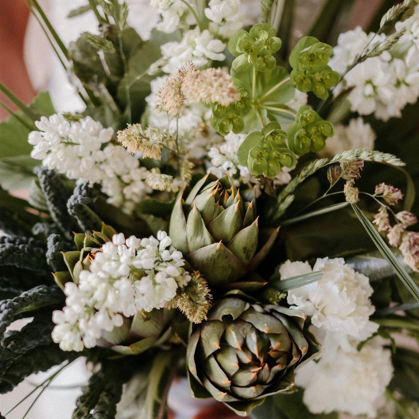 Wedding flower arrangement in Genoa